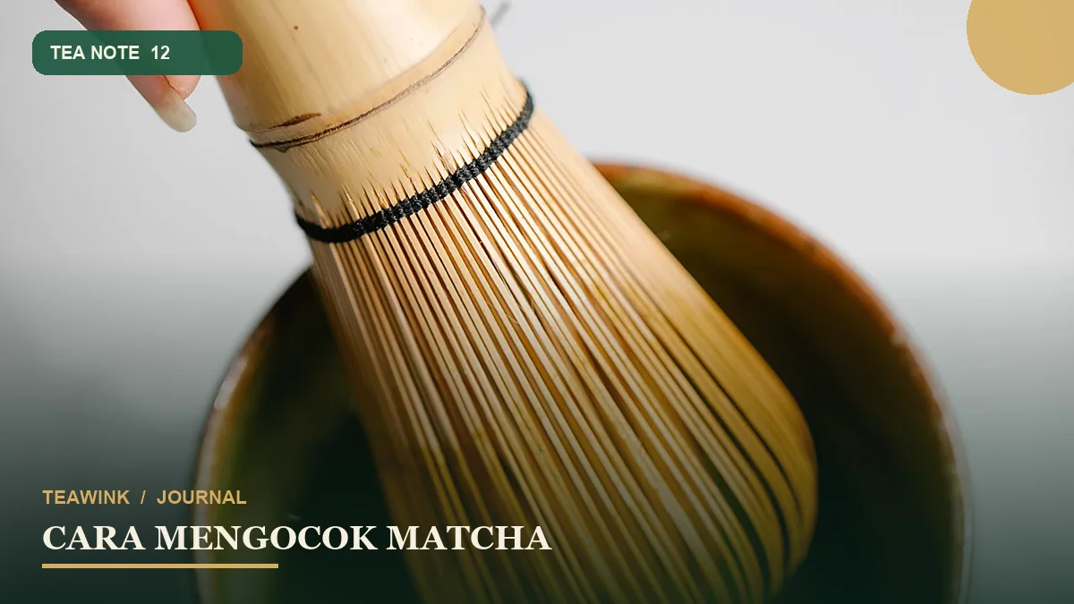 Cara Mengocok Matcha agar Halus dan Berbusa Lembut